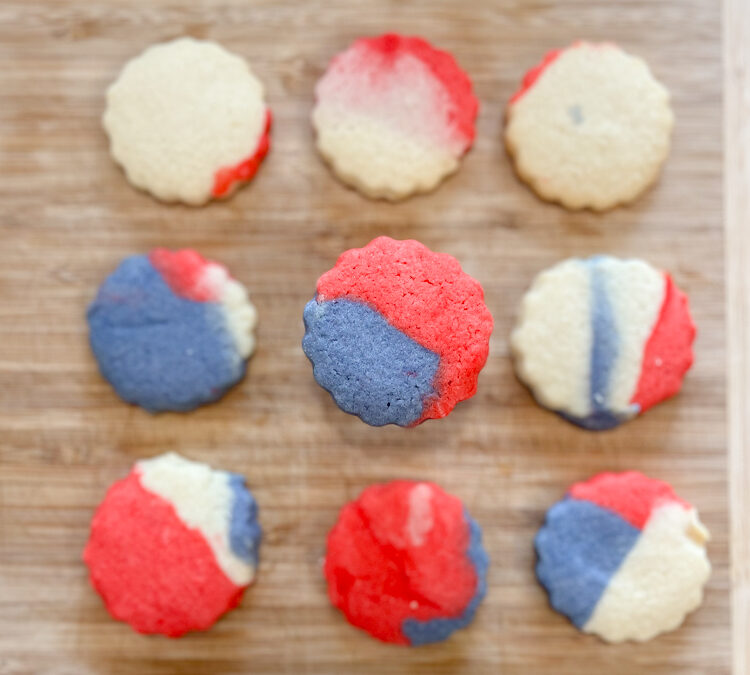 Multi-Colored Sugar Cookies